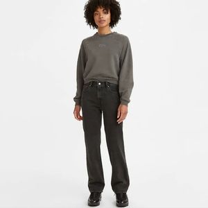 Levis Low Pro Straight 90s Jeans 30 Black Wash Rigid Denim